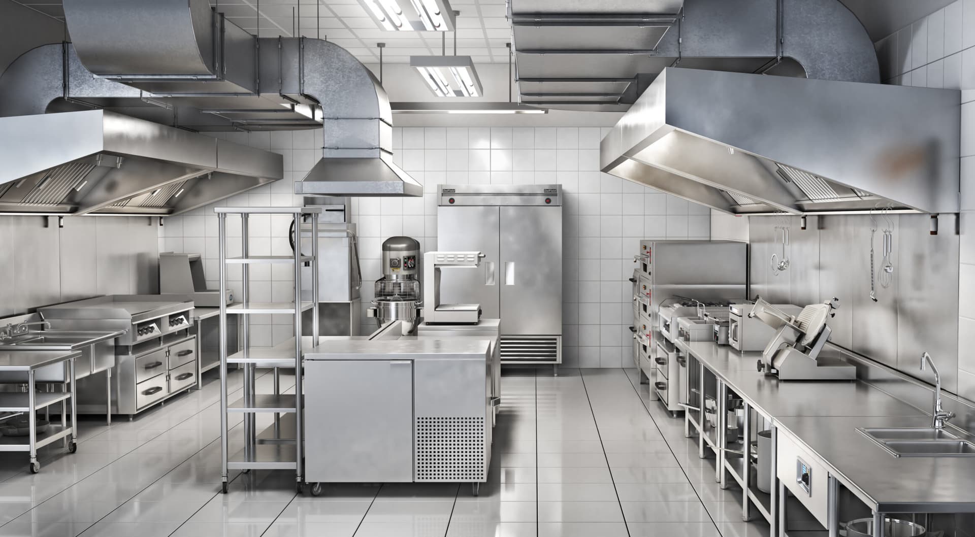 Aimaire inc Stylish commercial kitchen